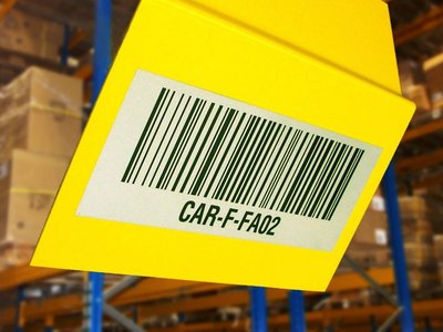 inotec Barcode Retroreflektierendes Etikett inotec Photo Barcode Retroreflektierendes Etikett