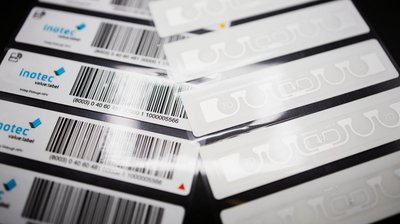 inotec RFID lLabel Ansicht Inlay inotec Photo RFID lLabel Ansicht Inlay